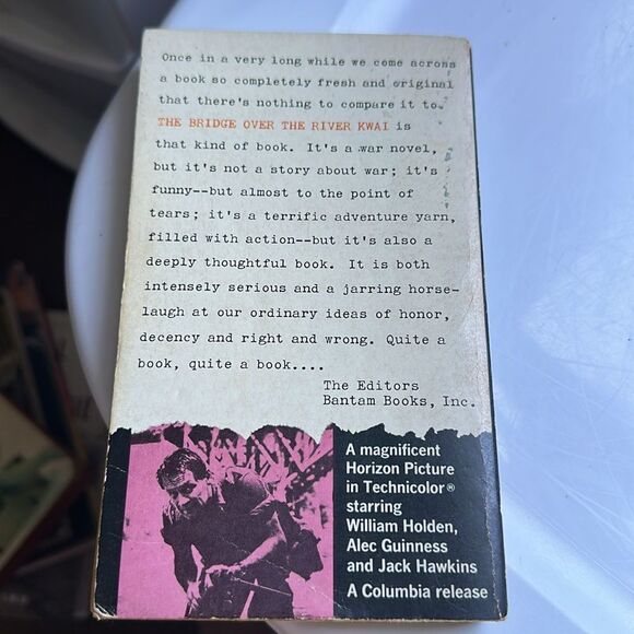 Vintage 1957 The Bridge Over the River Kwai Book by Pierre Boule - Picture 2 of 7